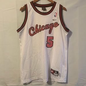 Vintage Chicago Bulls Jalen Rose Nike Jersey